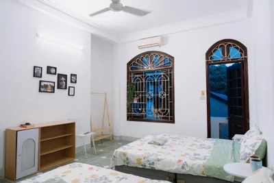 Familienzimmer mit Balkon — Morri Homestay - Quán Thánh